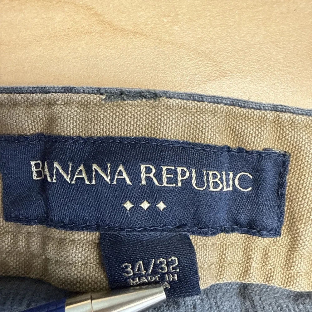 Banana Republic Men's 5-Pocket Corduroy Jeans  34x32 Black Preppy Classic Casual